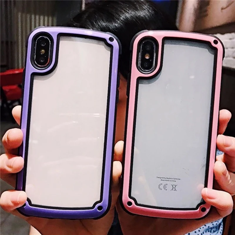 100 шт. роскошные модные милые противоударные чехлы из ТПУ для iPhone 11 pro Max S20 Huawei P30 Pro