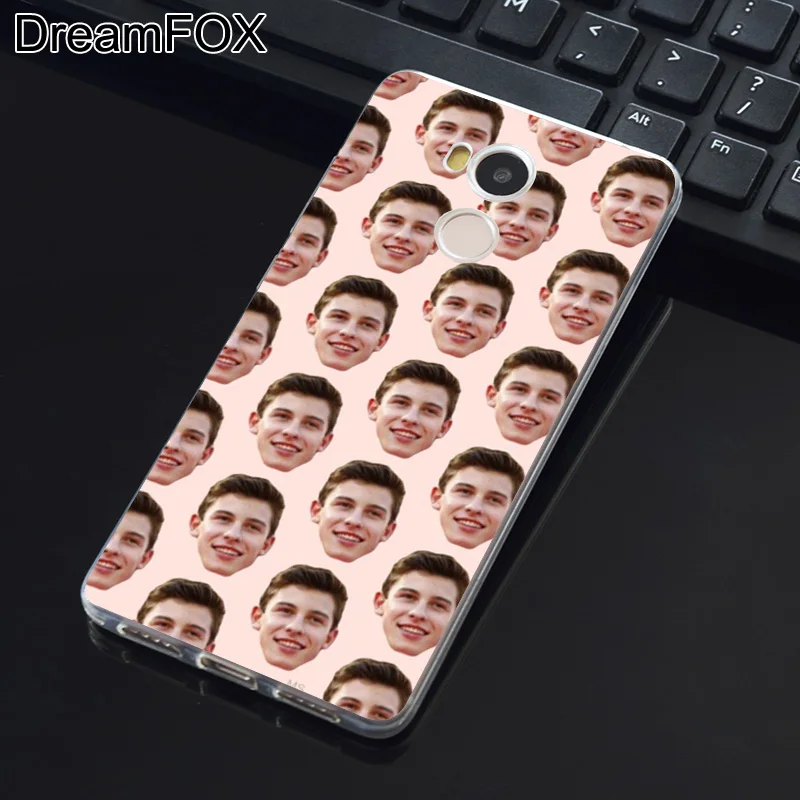 DREAMFOX M134 Шон Мендес силиконовый чехол-накладка из мягкого ТПУ чехол для Xiaomi Redmi Note 3
