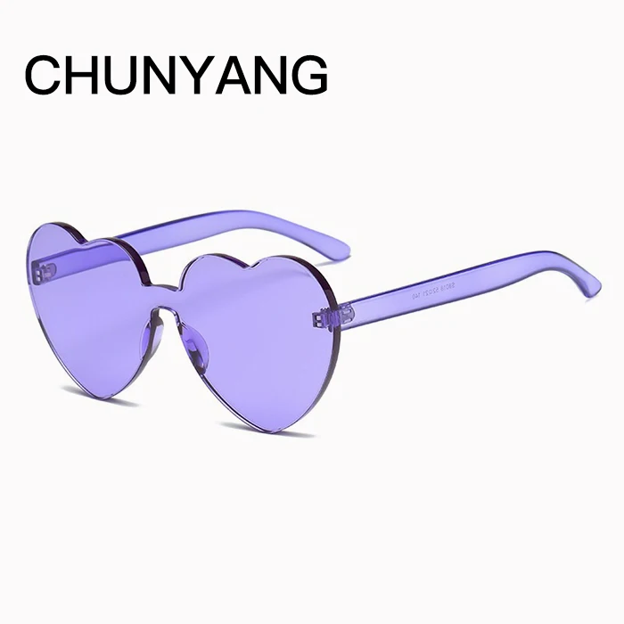 Солнцезащитные очки сердце Для женщин Винтаж женские розовые 2018 новых Брендовая