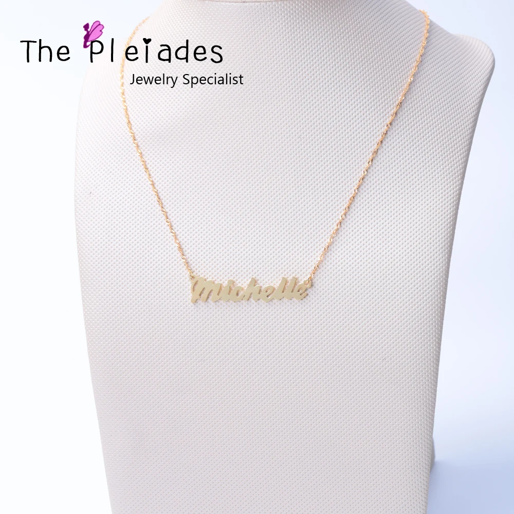 Стерлингового серебра на заказ ожерелье с волна цепь специальный дизайн