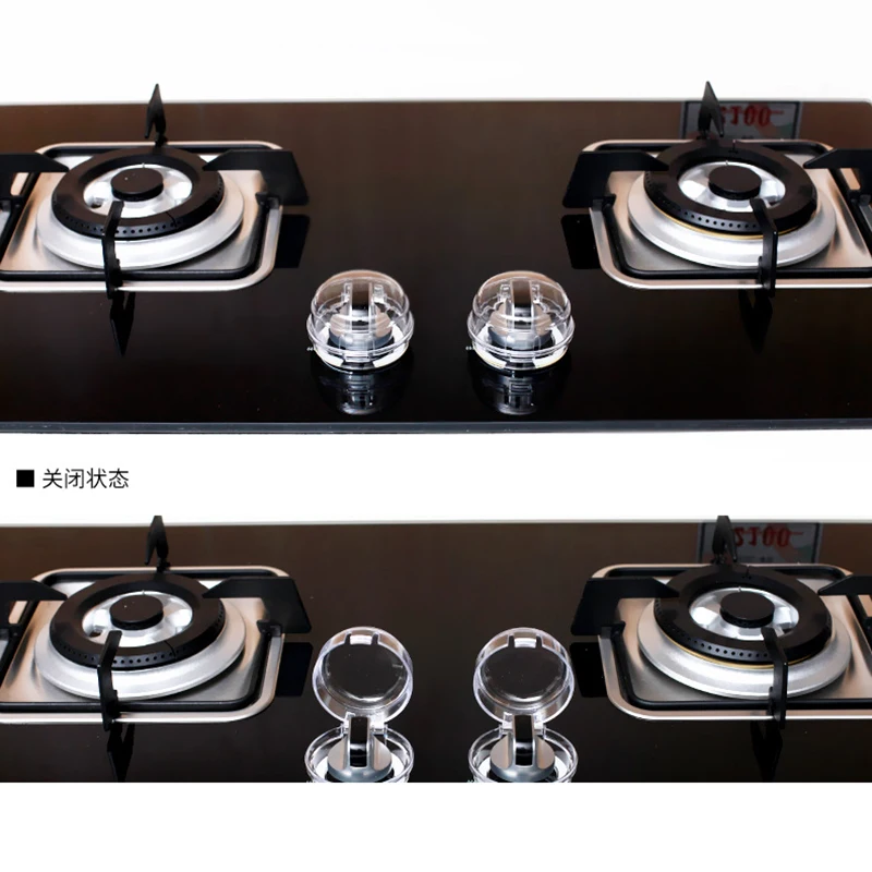 

Baby Safety Lock Stove Oven Knob Cover Gas Stove Locks Gas Stove Knob Cover Protector Kitchen Children Protection Lid Oven Lock