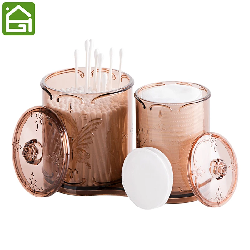 Акриловые ватные палочки для макияжа держатель ватных палочек большой емкости 2