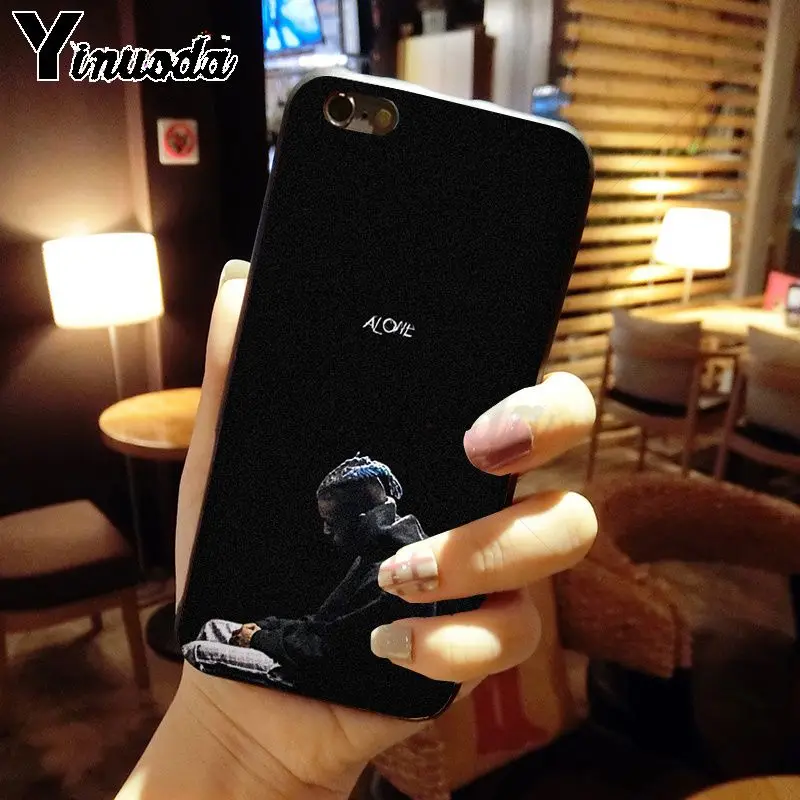 Yinuoda Xxxtentacion Mode черный ТПУ Мягкий силиконовый чехол для телефона iphone X XS MAX 8 7 6S Plus 5S