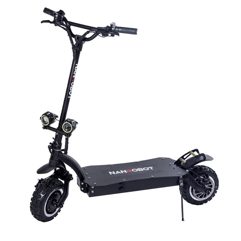 Nanrobot LS7 мощный 11 ''LG 60V 35AH 3600 Вт Мотор позволяют Топ Скорость 52 миль в час) и 56 миль взрослых Электрический 2-ух колесный kick e скутер