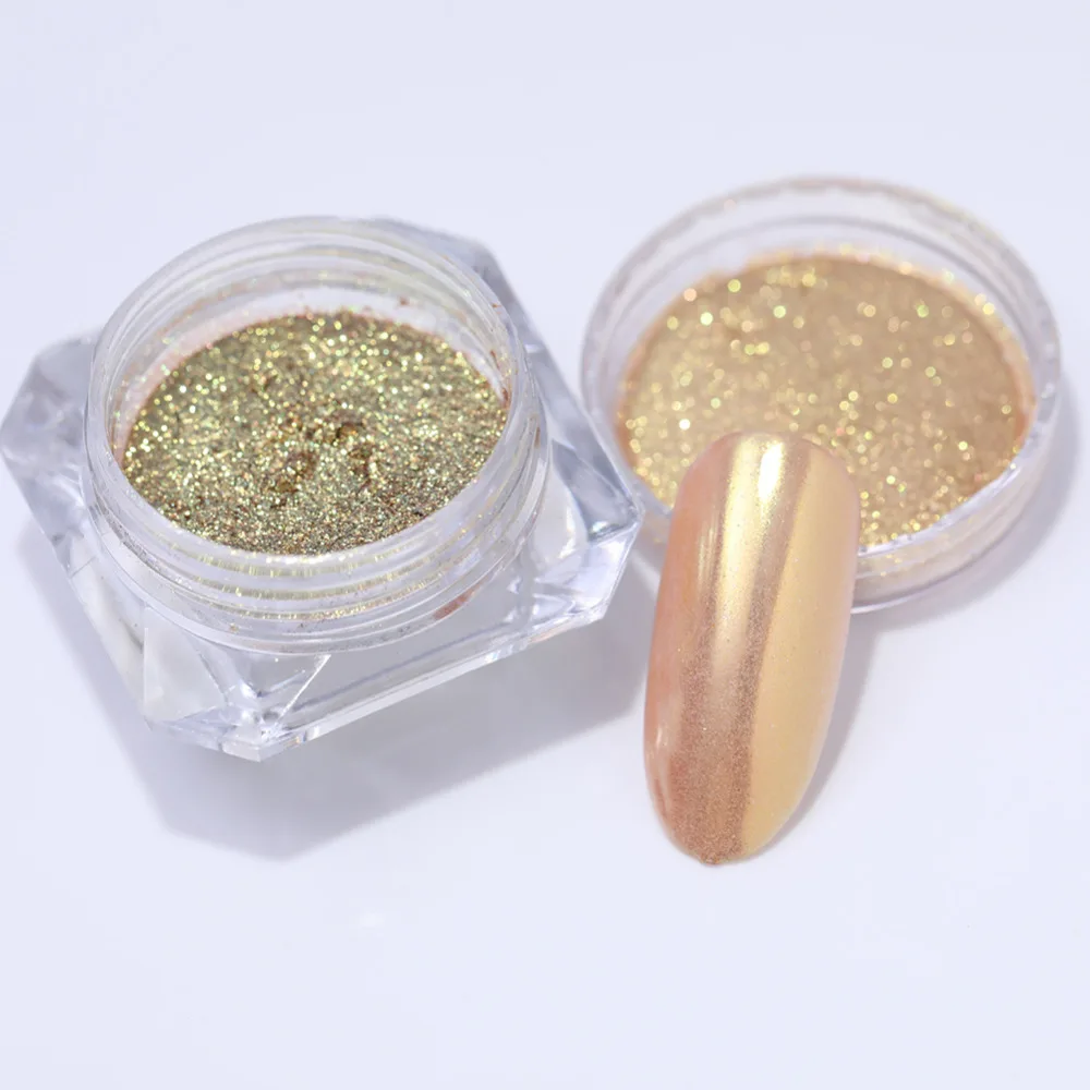 Новое Ногтей Блеск Порошок Зеркало Сверкающих Глаз тень Макияж Пыли|pigment skin|pigment