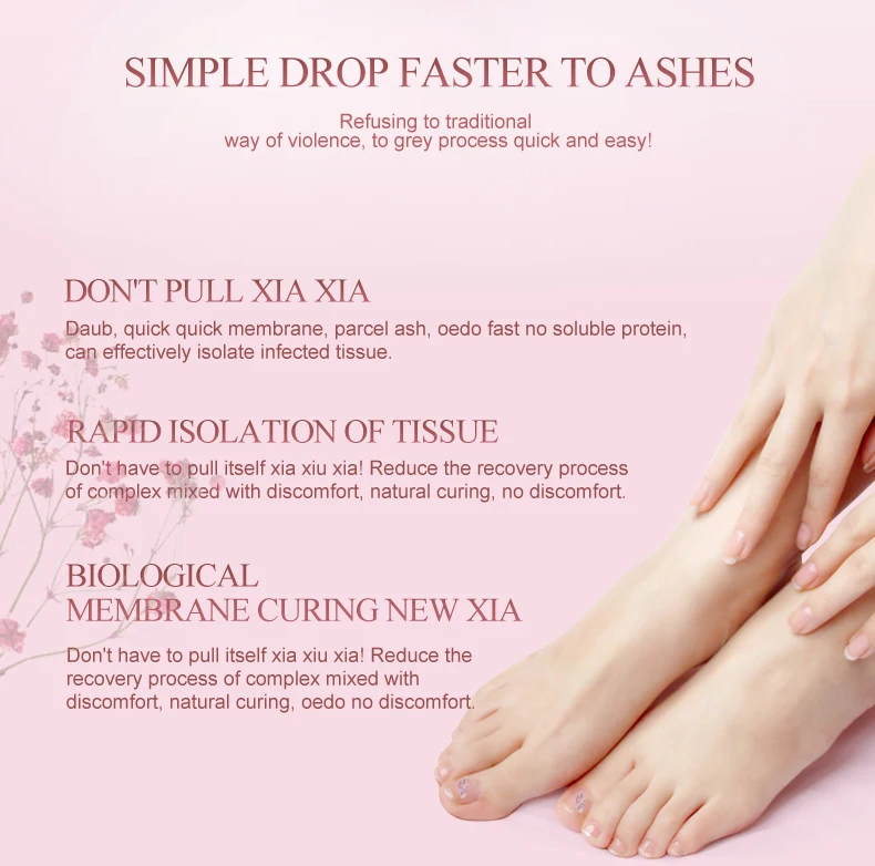OEDO Herbal Fungal Nail Treatment Essential oil Hand and Foot Whitening Toe Nail Fungus Removal Infection Feet Care TSLM2