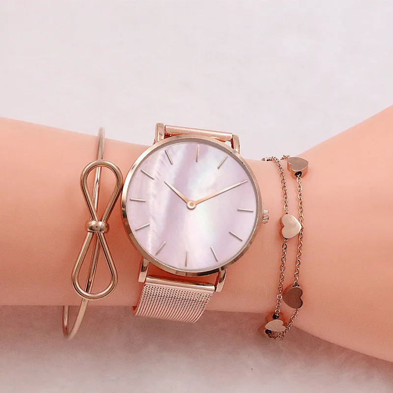 Mavis заяц золотой в виде розы сердце цепочка браслет с милой бантиком и розовый