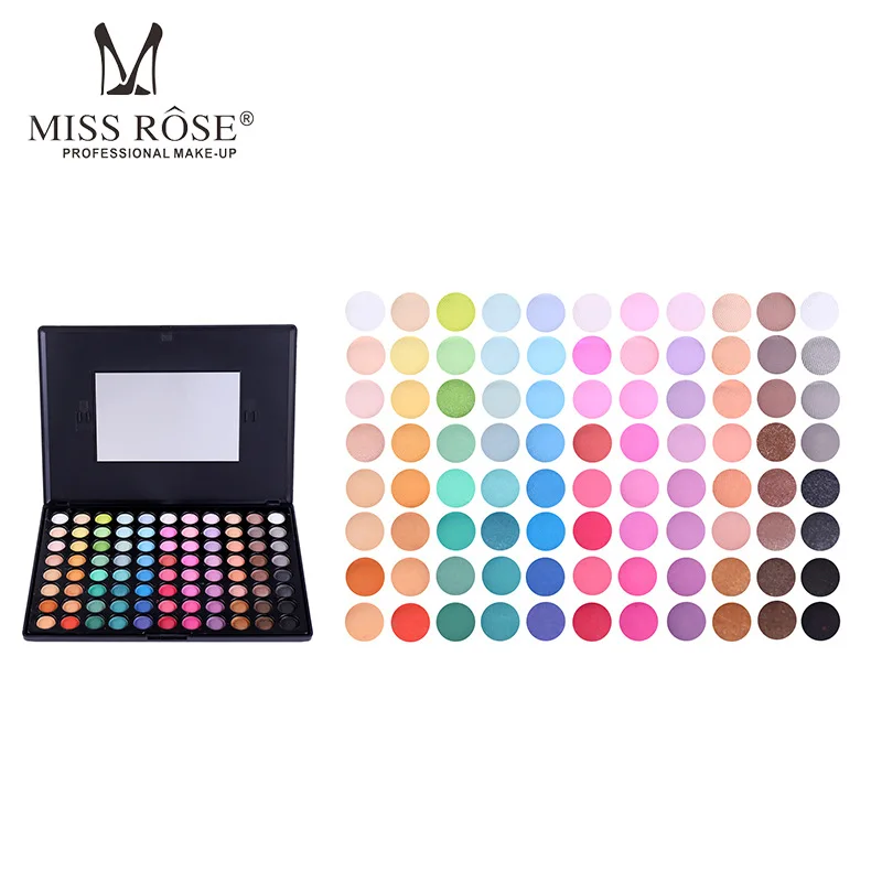 Мисс Роуз 88 матовые тени для век Группа 2 Professional Makeup Cosmetic Eye Shadow Pallete женщин
