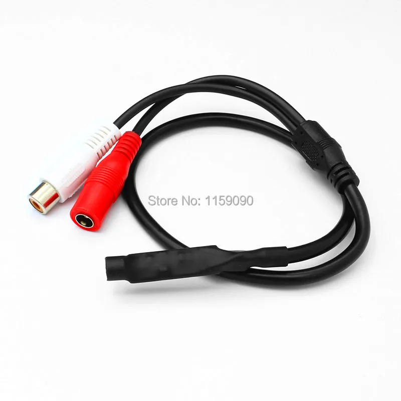 Новый аудиокабель для камеры видеонаблюдения 12 В постоянного тока с выходом