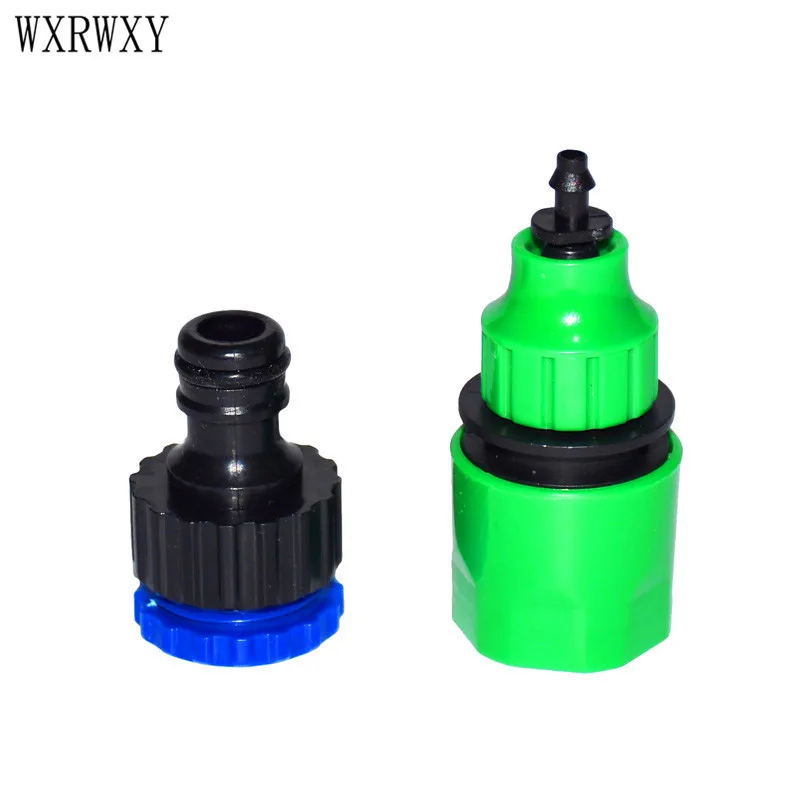 10 шт. садовый шланг с резьбой 3/4 дюйма до 1/4 дюйма|garden hose quick connector|hose connectorgarden connector |