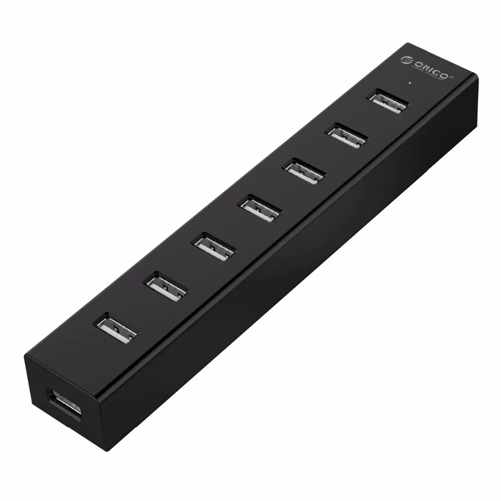 Распродажа usb-хаб 7 портов разветвитель 2,0 хаб для ноутбуков MAC идеально с кабелем для передачи данных 100 см/30 см