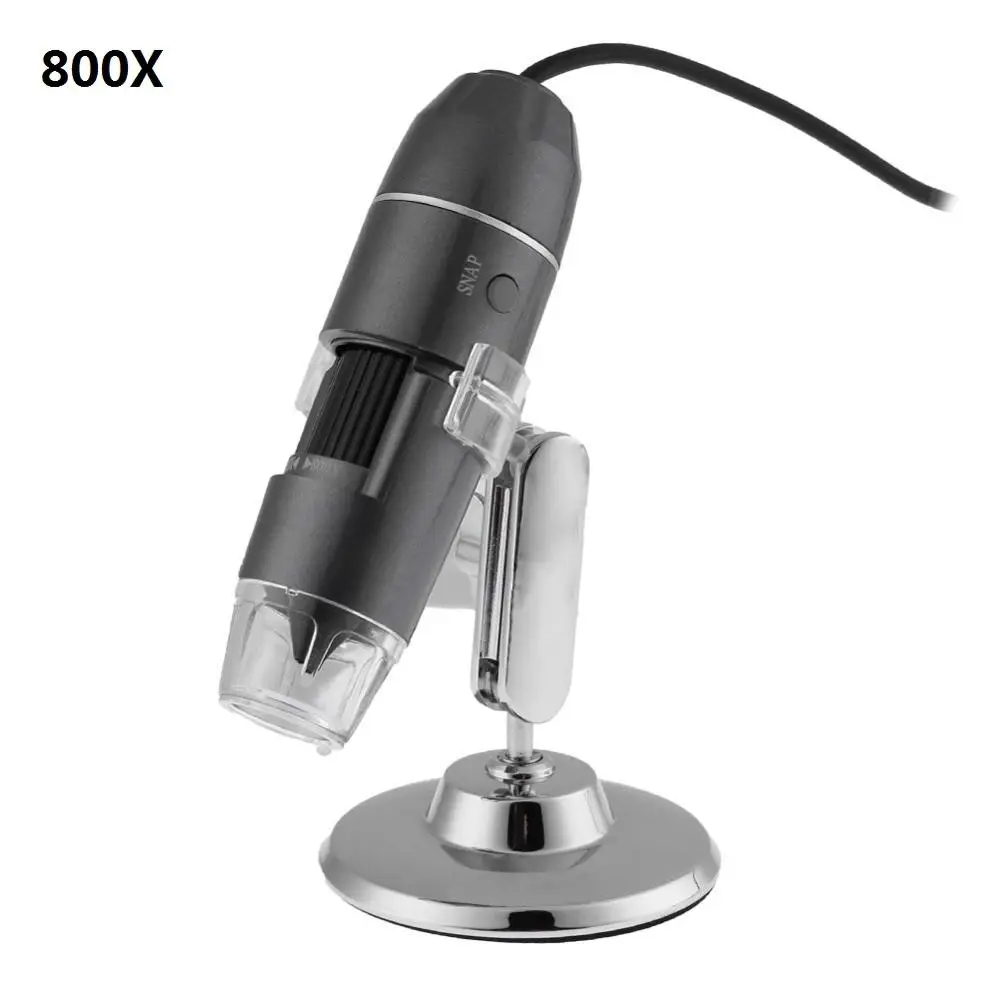 02 Профессиональный USB цифровой микроскоп 800X1000X8 светодиодный 2MP цифровой микроскоп Эндоскоп микроскоп увеличительная камера - Цвет: 02