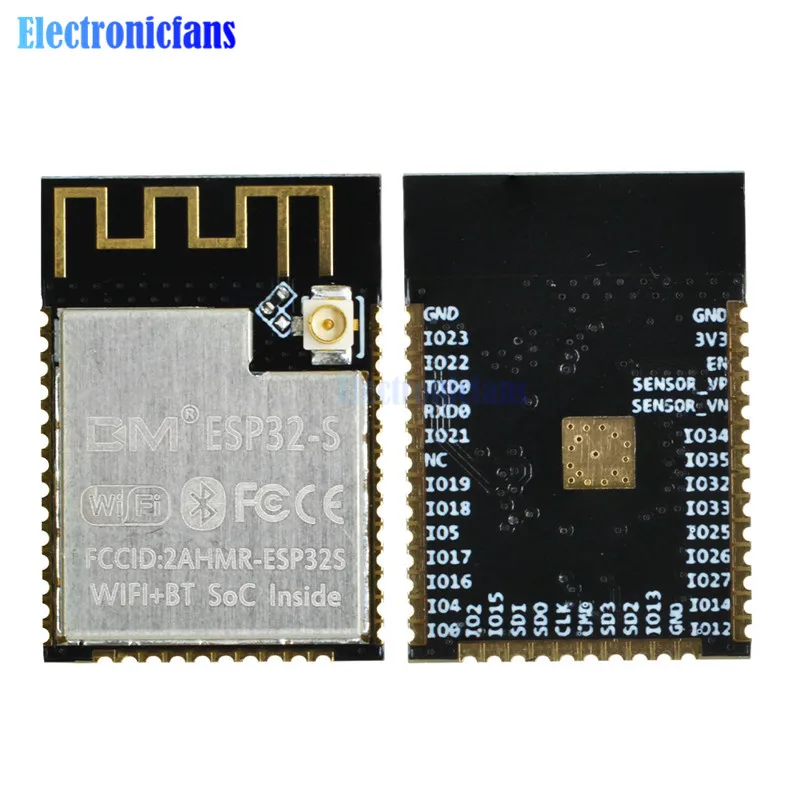 ESP32S ESP-32S беспроводной модуль wifi Bluetooth ESP32 серийный к wifi модуль двухъядерный процессор MCU низкая мощность с IPEX антенный разъем