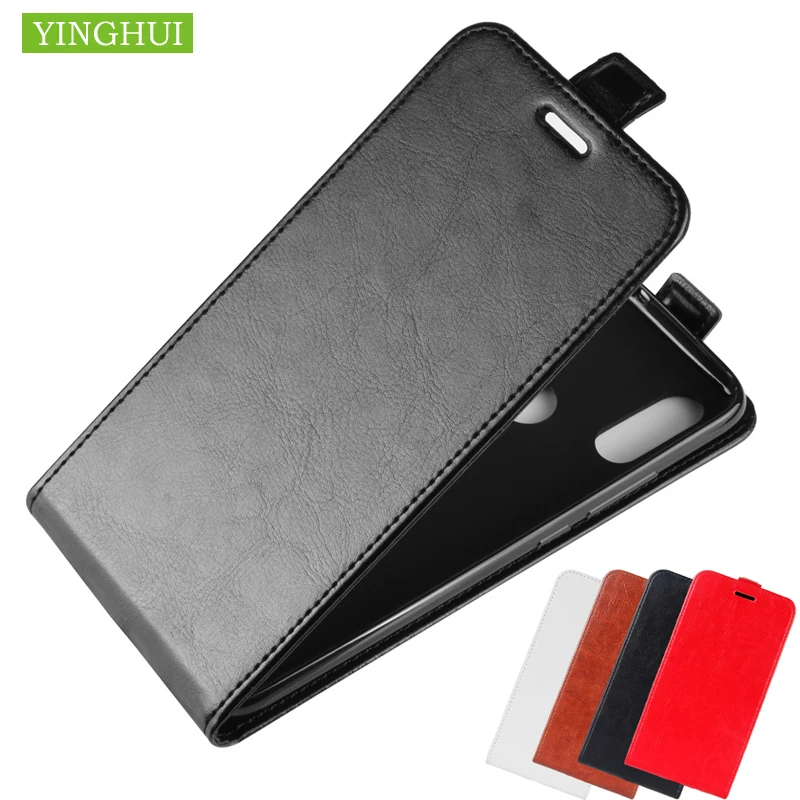 Cover For Xiaomi Redmi 7 Case Flip Leather Vertical With Card Holder Note protective case Pro | Мобильные телефоны и