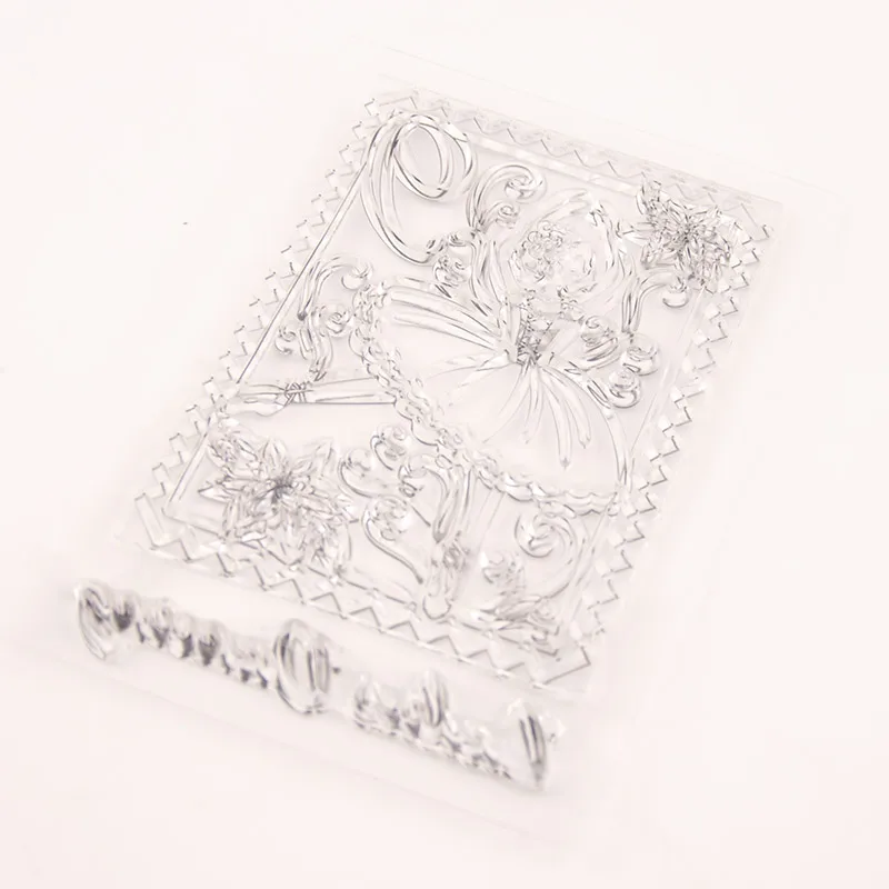 Прозрачный силиконовый штамп для скрапбукинга сделай сам | Дом и сад