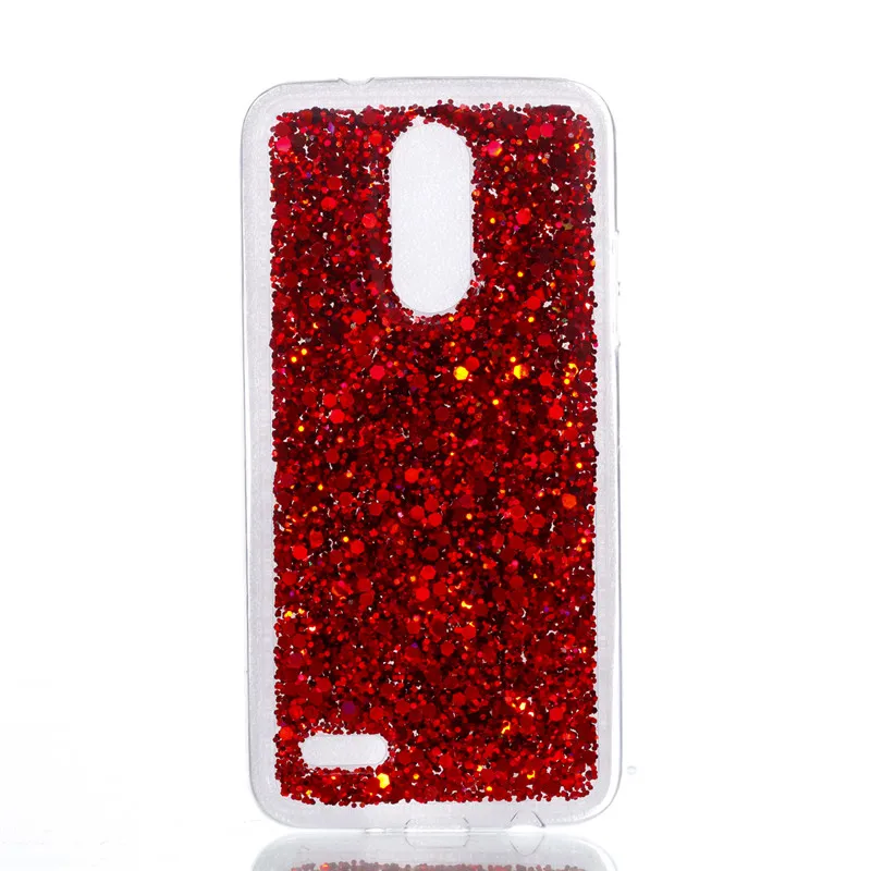 For LG K8 2017 X240 M200N Case Colored Shiny Glitter Silicon TPU Gel Soft Back Cover Phone for M200 |