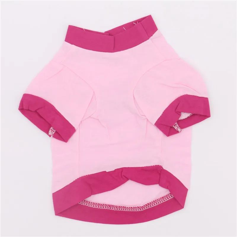 Одежда для собак Красный/Розовый Зонт осенняя Футболка с принтом щенка удобный