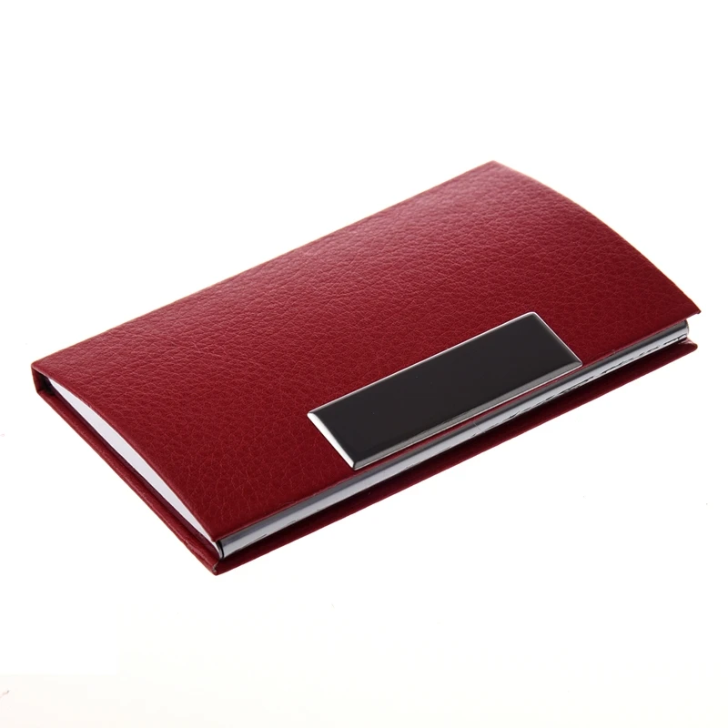 Business Card Credit Holder Case Red | Канцтовары для офиса и дома