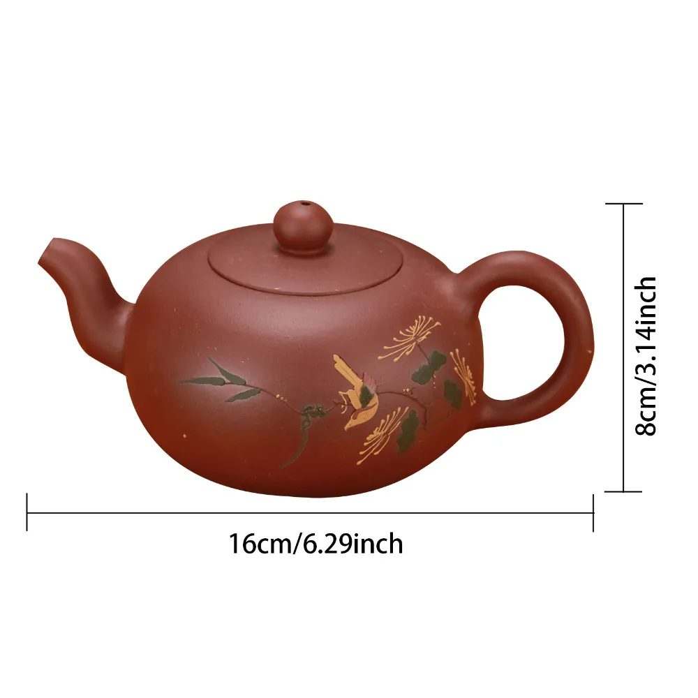 Китайский чайный набор ботинки горшок полностью ручной работы Исин Глиняный