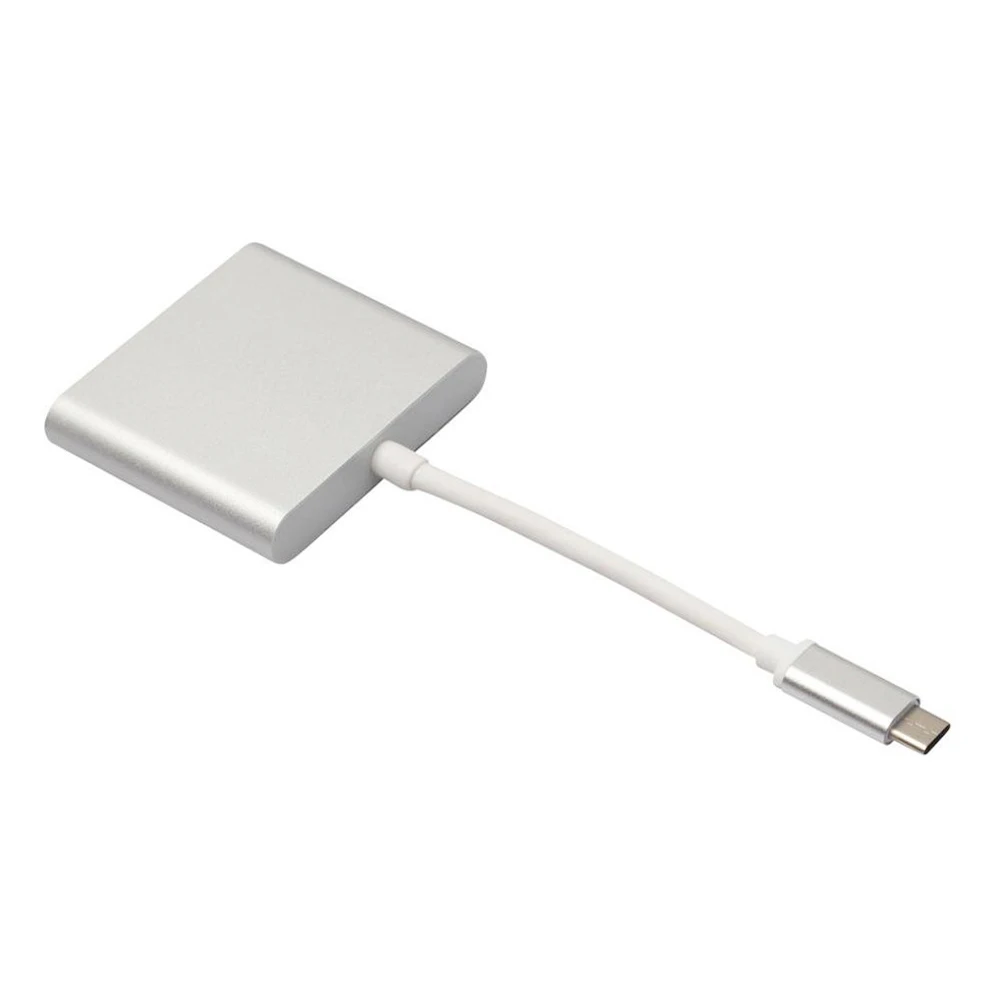 Usb type-C к USB 3,1 концентратор/HDMI/Тип C Женский переходник для зарядного устройства для нового Macbook, Dell XPS 13, Google Chrome book Pixel