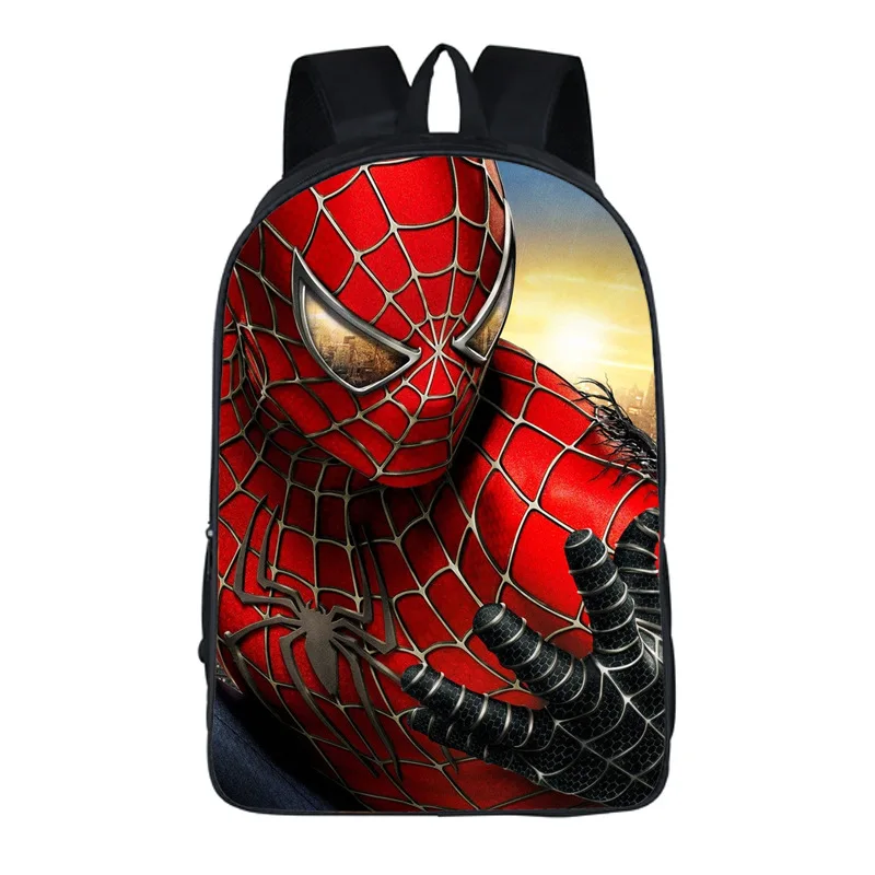 Человек паук печать рюкзак модные путешествий унисекс для мальчиков и девочек