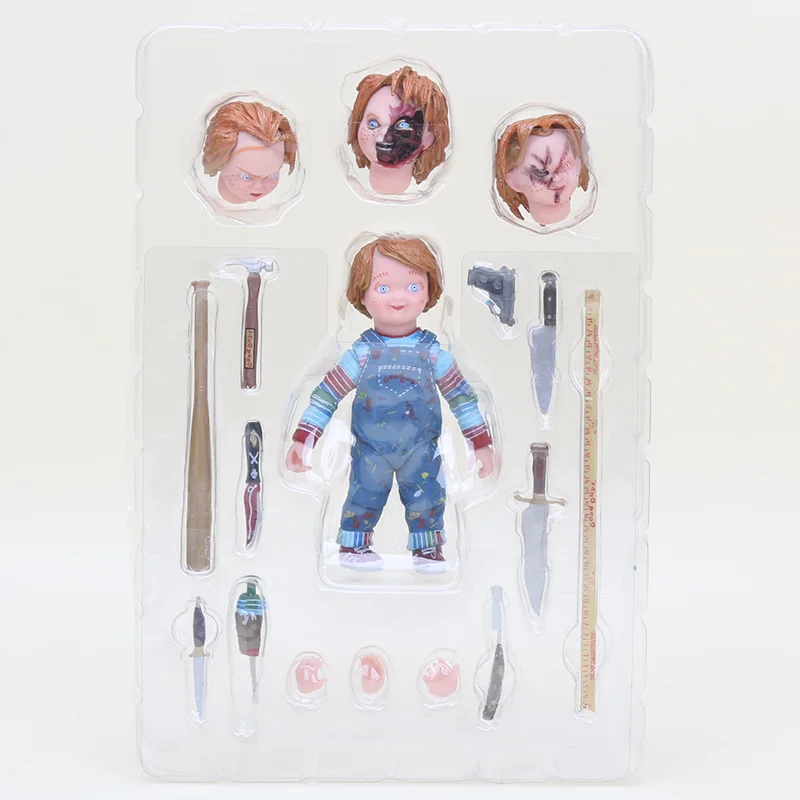 2018 15 см детская игра ужасов Ultimate GOOD GUYS Чаки 6 Дюймовый ПВХ фигурка NECA Фигурки