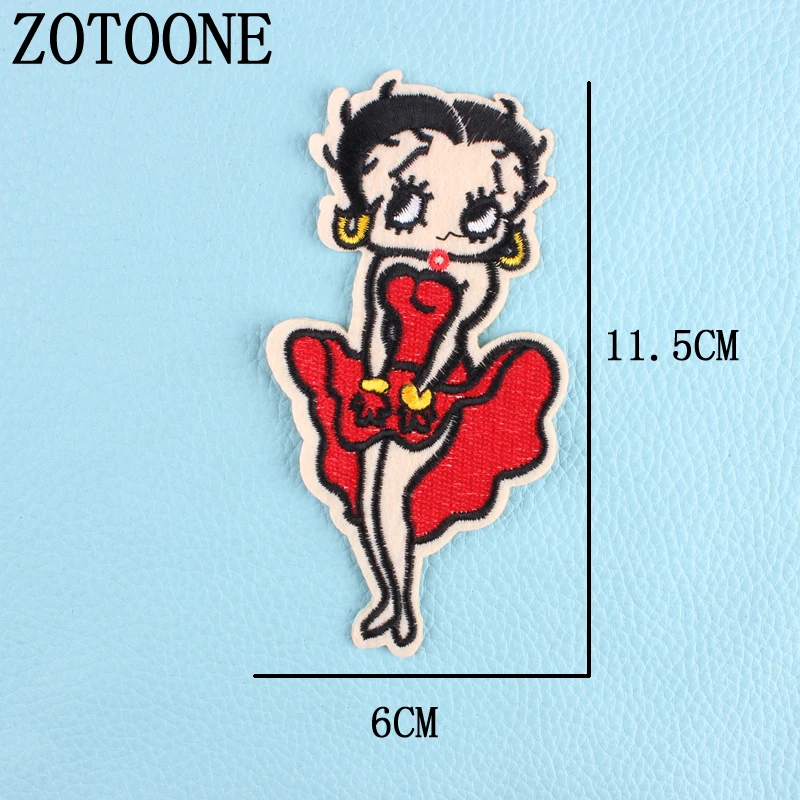 PE1047 ZOTOONE, рождественский стиль, нашивка для одежды, железная вышитая аппликация, милые нашивки, значок «Единорог», аксессуары для одежды DIY H - Цвет: PE1047