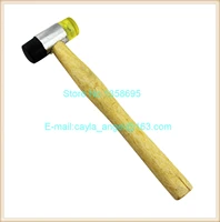 free shipping wooden handle rubber hammer fiberglass hammerengraving toolspower reduced multi purpose for jewelry diy tools
