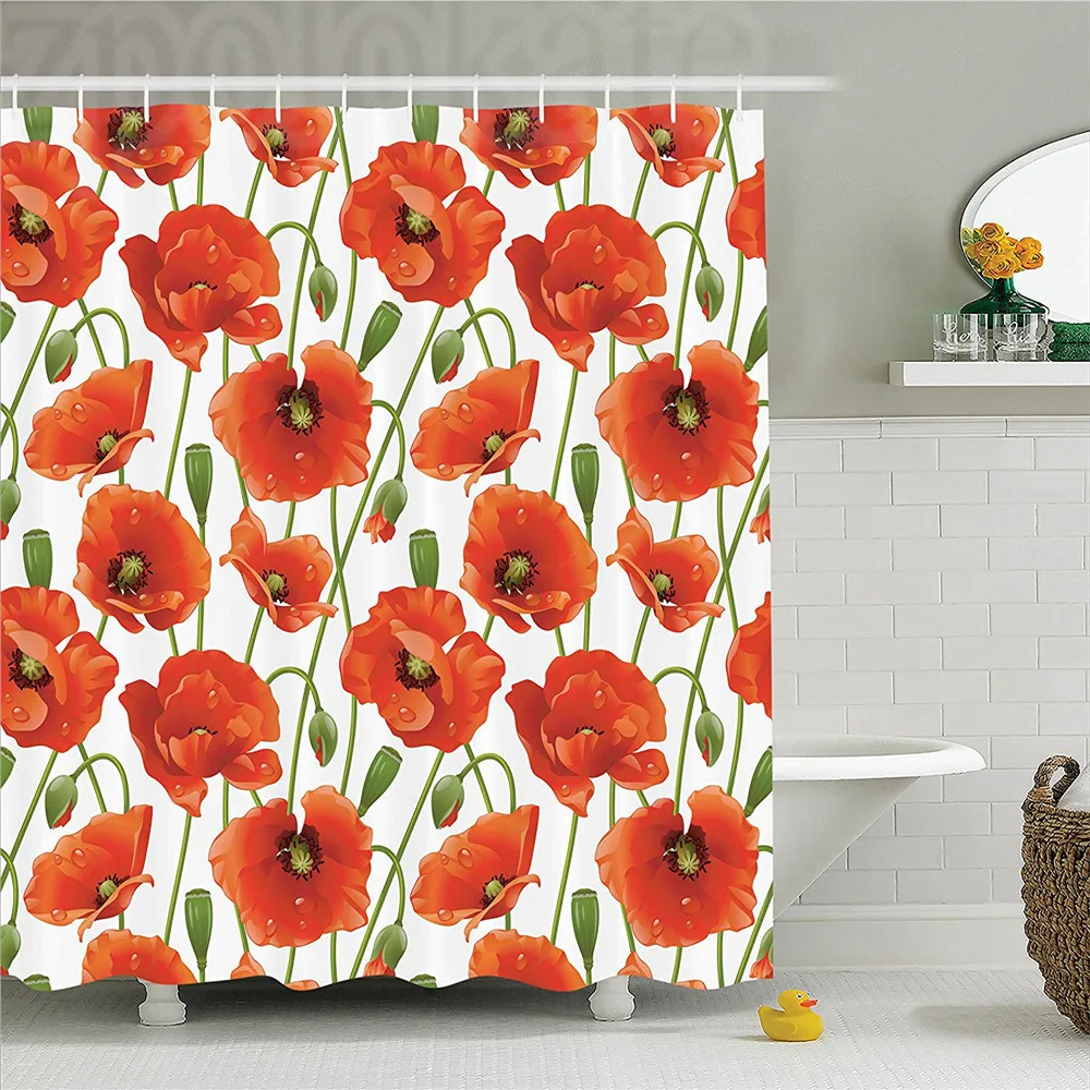 Poppy цветок мака цветет бутоны капли воды росы утреннее время изображение узор