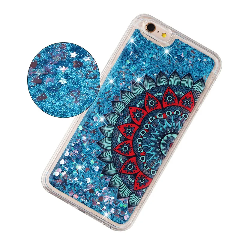 Жидкий зыбучий песок чехол для iPhone X 7 8 бабочка телефонные чехлы 6 6s Plus XR XS Max Bling