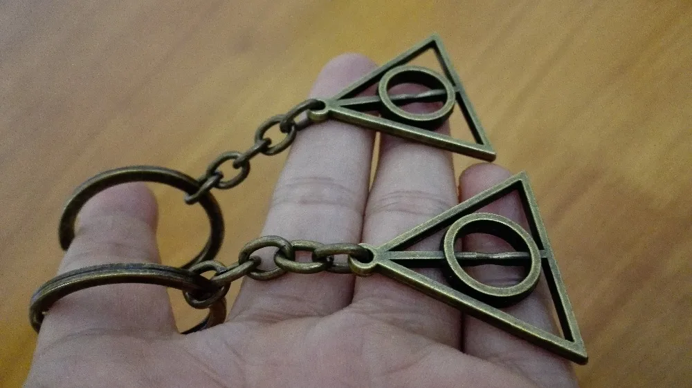 Застежка для ключей с имитацией смерти цвет бронза аксессуар брелок/кольцо|ring