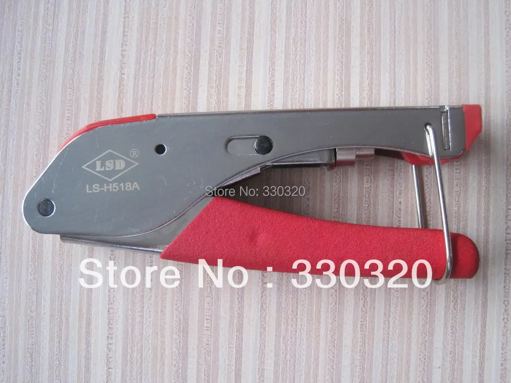 LS H518A RG59 RG6 F Тип коннектор для обжима|connector tnc|connector seriesconnector crimping tool |
