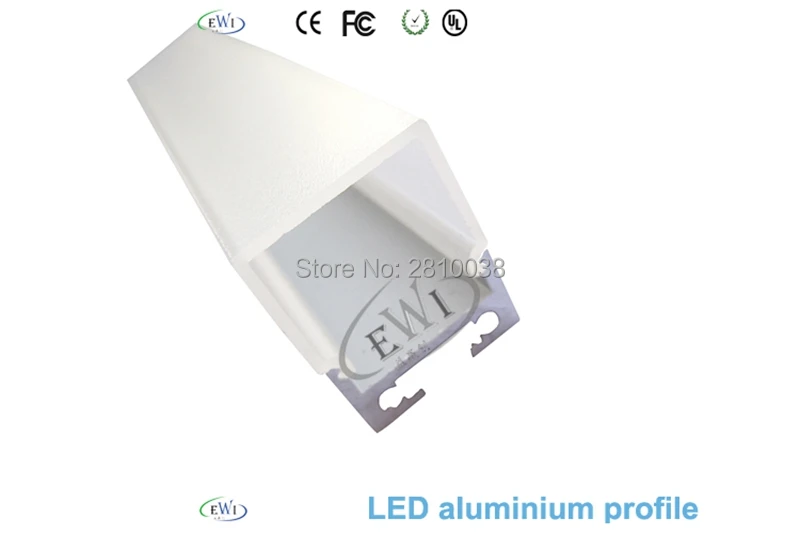 10X1 м наборы/партия офисное освещение Алюминиевые светодиодные каналы и