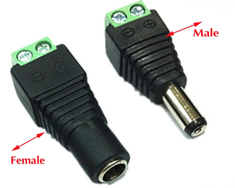 Адаптер питания с гнездовой или наружной вилкой постоянного тока 5 мм х 2 1 для 2835