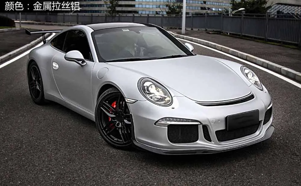 Car Styling Aluminum Brushed Vinyl Film Car Wrap Automobiles Motorcycle Scooter Computer Phone Decals Stickers Film Accessories