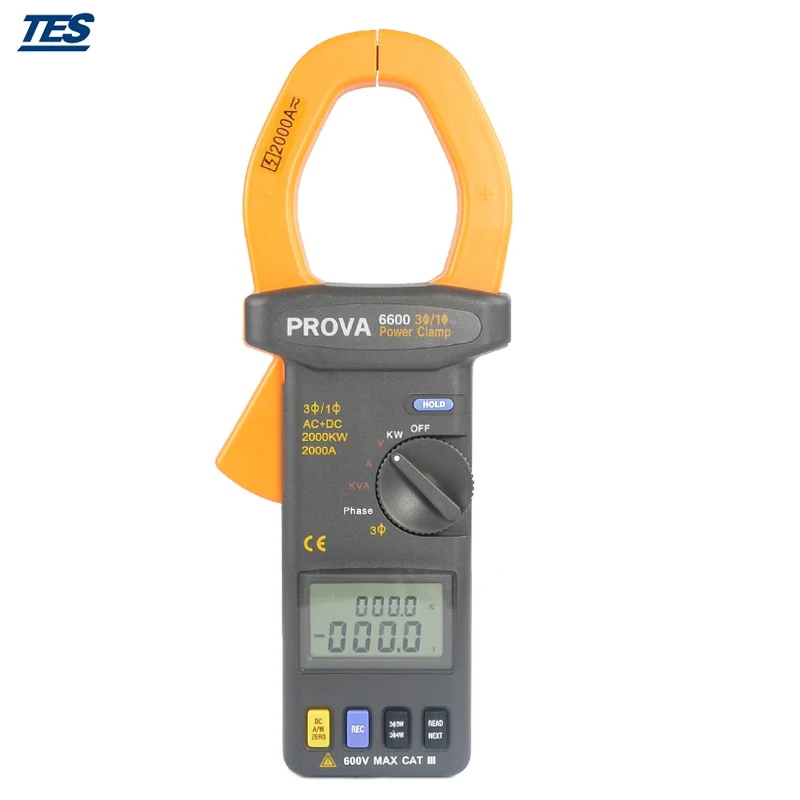 

PROVA-6600 3 Phase Power Clamp Meter