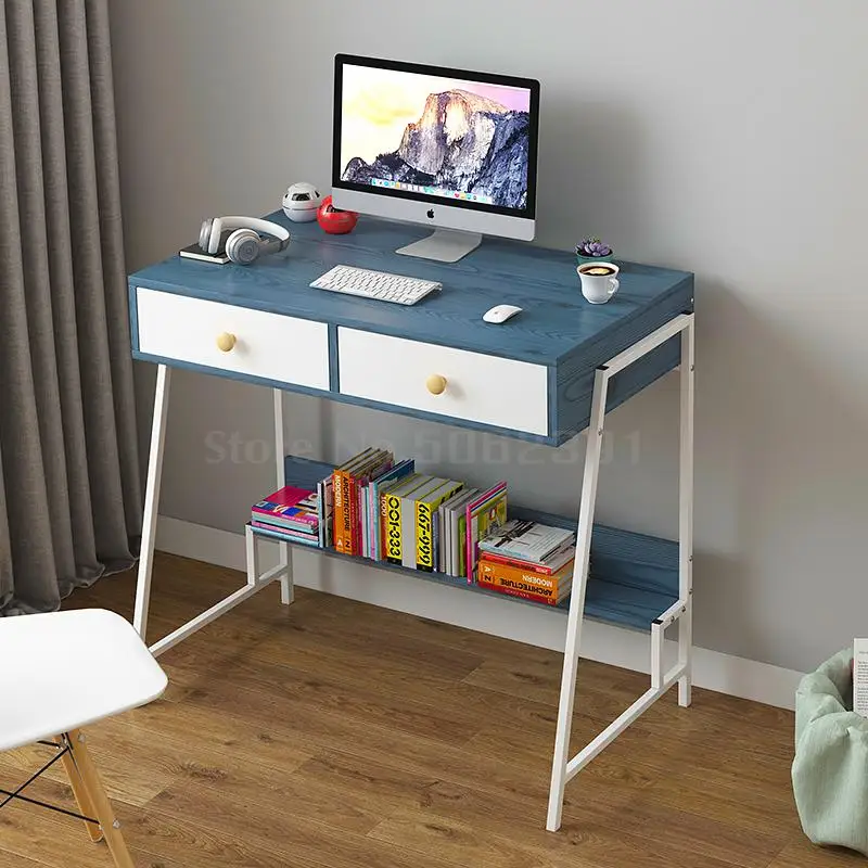 Simple Computer Desktop Household Desk Modern Economic Student Bedroom Learning | Мебель