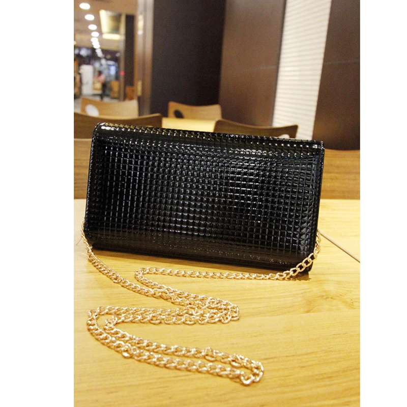 Роскошный женский клатч со стразами и цепочкой сумка на плечо для свадьбы