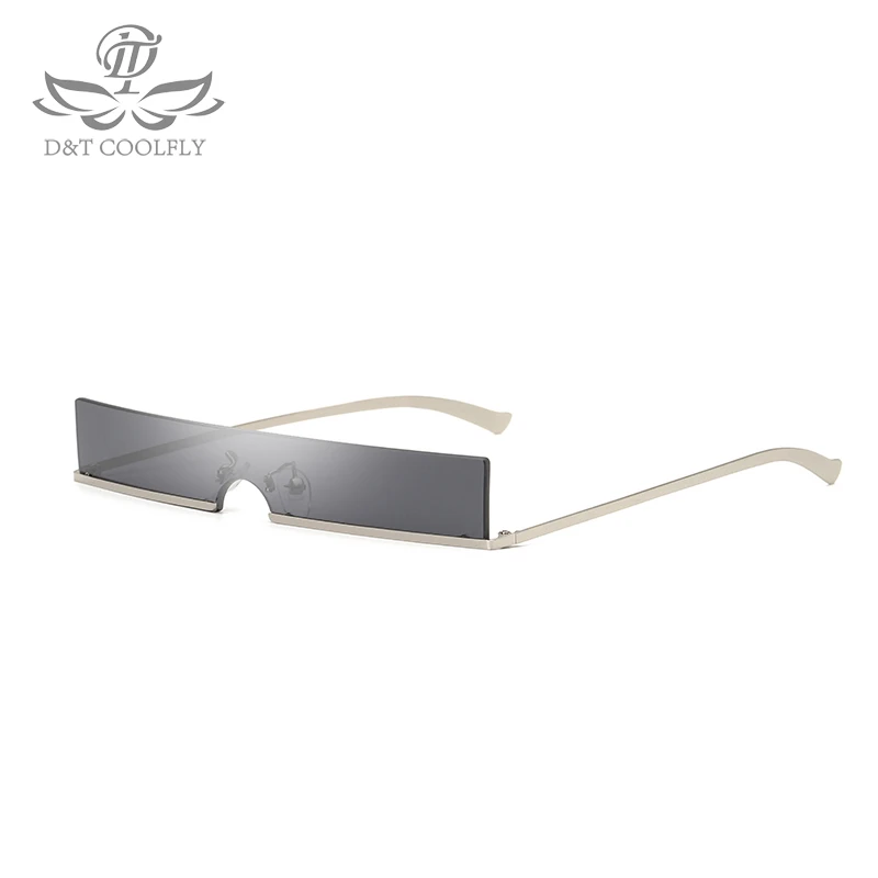 D&ampT 2020 New Rectangle Sunglasses Men Women Square Fashion Vintage Luxury Distinctive Metal Frame Color Lens Brand | Аксессуары для