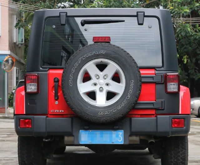 Sansour ABS черный защитный чехол для задней части заднего угла Jeep Wrangler | Автомобили и