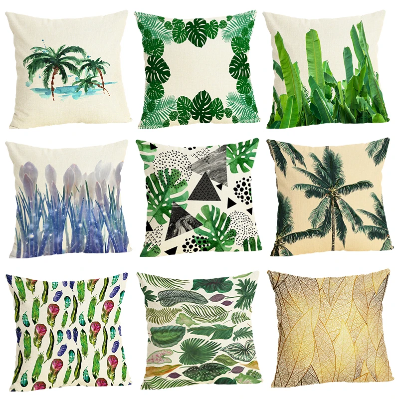 Модный чехол для подушки с цветочным рисунком наволочка cojins/almofadas 45 см x