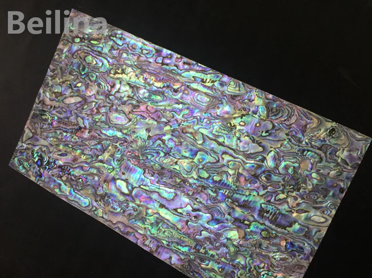 AAA ранг Новая Зеландия paua abalone оболочки ламинат лист для отделочных материалов и дерева инкрустация зеленый цвет 0,25 мм