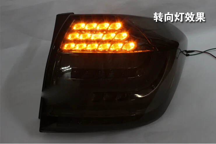 

car bumper headlight Highlander taillight,2012~2014;LED highlander rear light;Black/Red color,highlander fog light