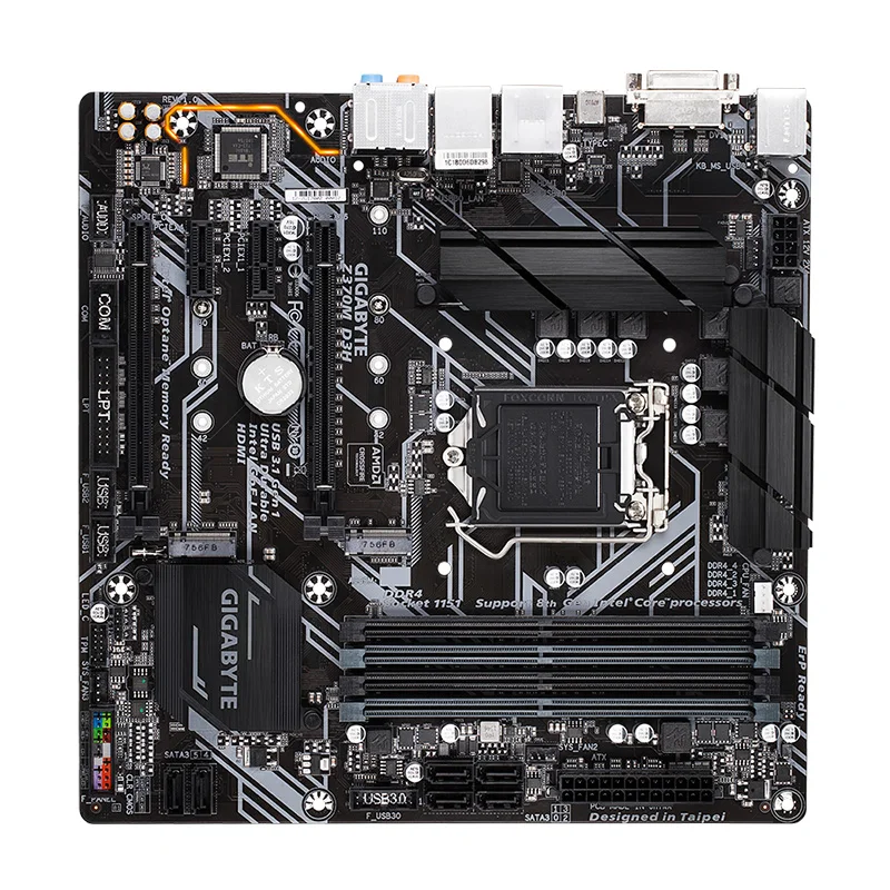 Для Gigabyte GA-Z370M D3H LGA1151 DDR4 Z370 PCI-E3.0 SATA3 USB3.0 поддержка i3 8100 i5 8500 I7 8700K | Компьютеры и офис