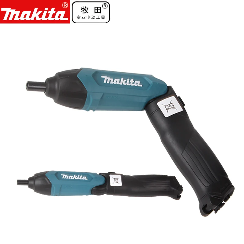 Электрическая отвертка MAKITA home, аккумуляторная мини-отвертка, набор инструментов DF001D(81 шт