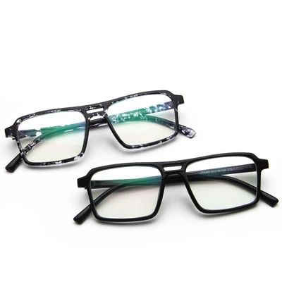 

New Optical Eye Glasses Frame Woman transparent Ultralight Square Prescription Eyeglasses Plastic Frame Clear Lens For Men Women