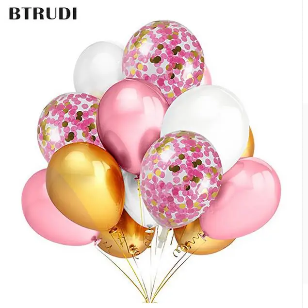 BTRUDI, 40 шт./лот, 12 дюймов, розовое золото, латексный детский шар для свадьбы, дня рождения, 2,8 г, украшения, высокое качество, вечерние украшения - Цвет: Зеленый