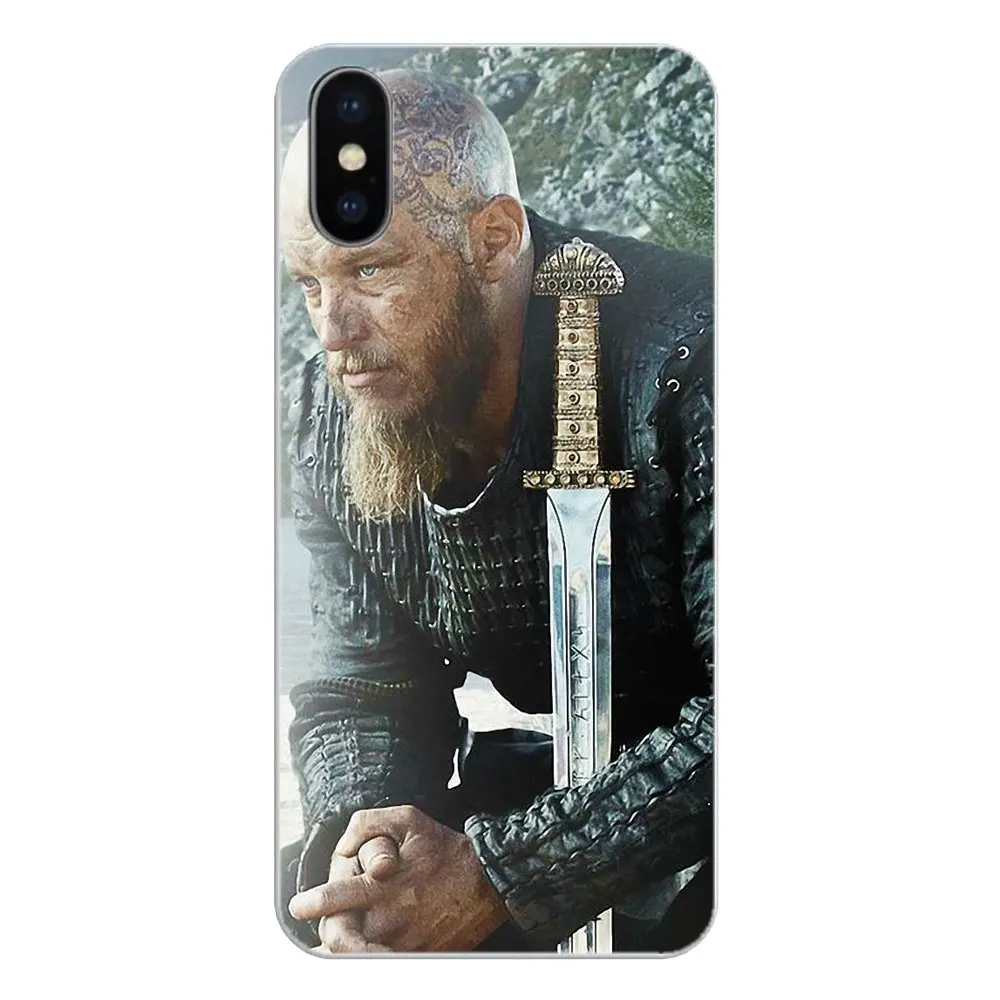 TV Series Ragnar Lothbrok Vikings Poster Print Silicone Bag Case For Samsung Galaxy Note 8 9 S9 S10 A8 A9 Star Lite Plus A6S A9S |