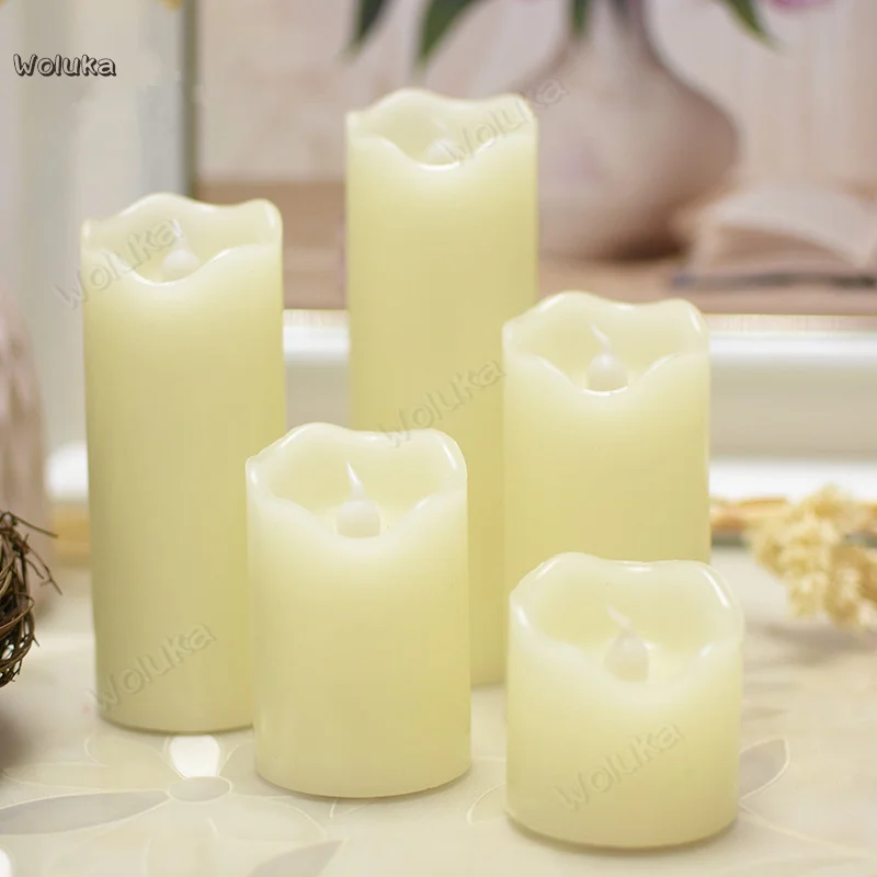 7 5 см волна рот светодиодные электронные свечи лампа искусственная свеча