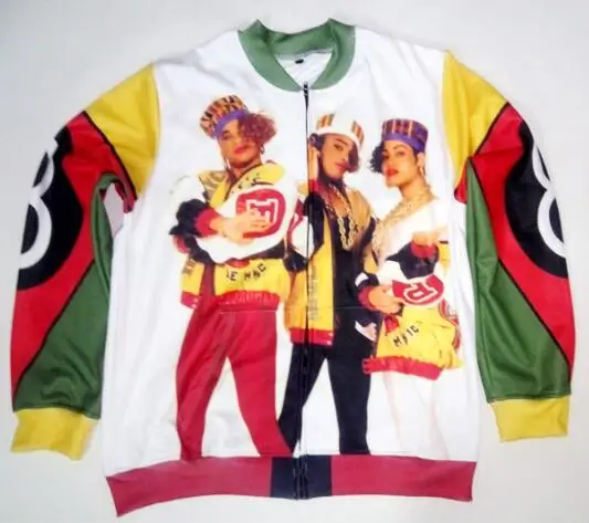 5 стилей, настоящий американский размер США, Salt-n-Pepa-8-ball, 3D сублимационная печать, плюс размер, 3XL, 4XL, 5XL, 6XL, куртка-бомбер на молнии - Цвет: 3